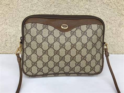 gucci used crossbody|authentic vintage gucci crossbody bag.